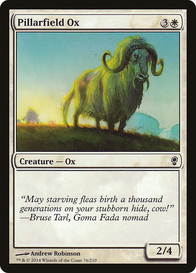 Pillarfield Ox (CNS-076) [Conspiracy] Foil