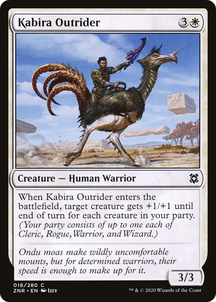 Kabira Outrider (ZNR-018) [Zendikar Rising] Foil