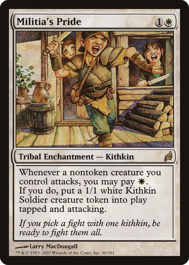 Militia's Pride (LRW-030) [Lorwyn] Foil