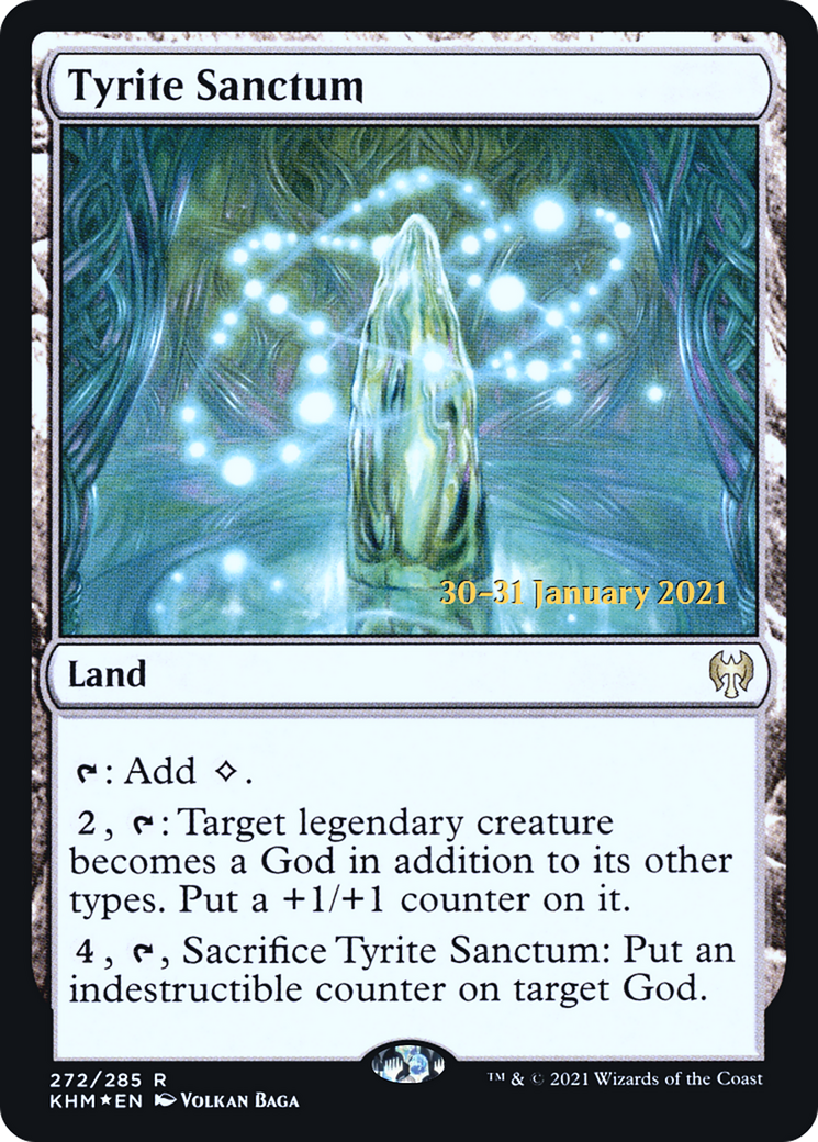 Tyrite Sanctum (PRE-272) [Kaldheim Promos] Foil