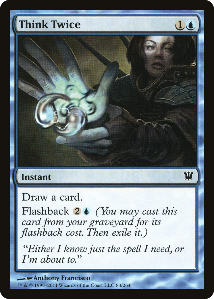 Think Twice (ISD-083) [Innistrad]