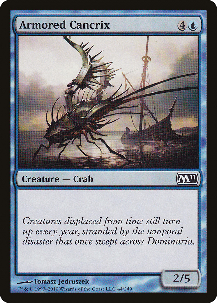 Armored Cancrix (M11-044) [Magic 2011] Foil