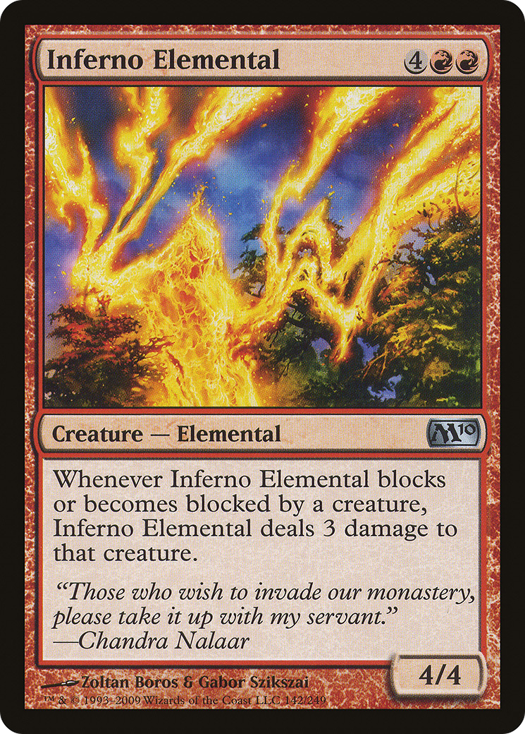 Inferno Elemental (M10-142) [Magic 2010]