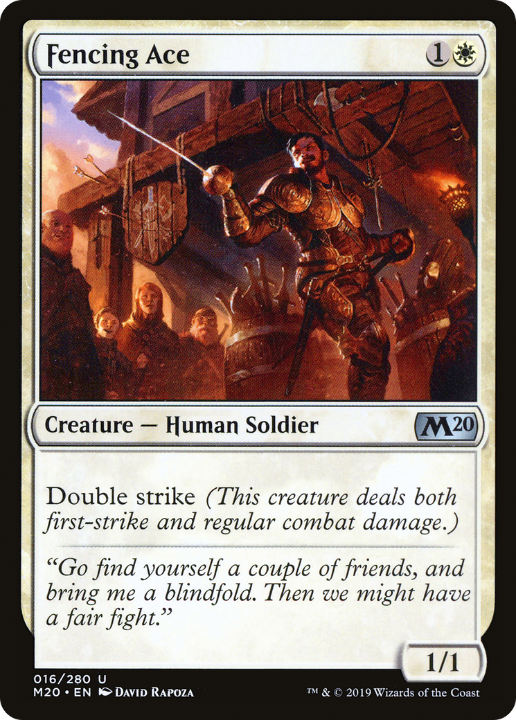 Fencing Ace (M20-016) [Core Set 2020]