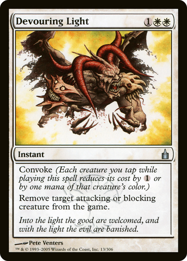 Devouring Light (RAV-013) [Ravnica: City of Guilds]