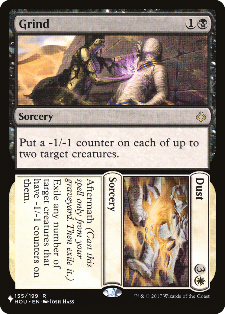 Grind // Dust (LIST-155/199) [The List]