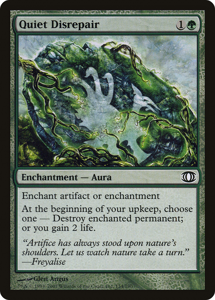 Quiet Disrepair (FUT-134) [Future Sight] Foil