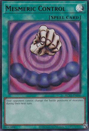 Mesmeric Control (Ultra Rare) (KC01-EN040) - 25th Anniversary Ultimate Kaiba Set Unlimited