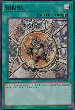 Shrink (Ultra Rare) (KC01-EN048) - 25th Anniversary Ultimate Kaiba Set Unlimited