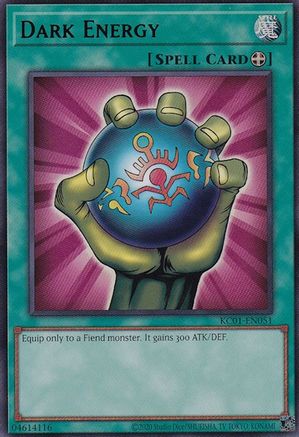 Dark Energy (Ultra Rare) (KC01-EN051) - 25th Anniversary Ultimate Kaiba Set Unlimited
