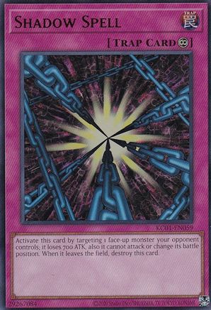 Shadow Spell (Ultra Rare) (KC01-EN059) - 25th Anniversary Ultimate Kaiba Set Unlimited