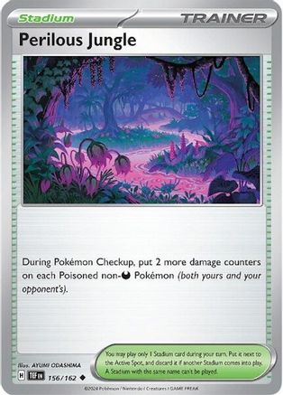 Perilous Jungle (156/162) [SV05 Temporal Forces] Reverse Holofoil - Uncommon