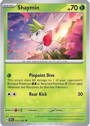 Shaymin (013/162) [SV05 Temporal Forces] - Uncommon
