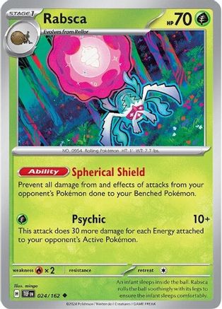 Rabsca (024/162) [SV05 Temporal Forces] Reverse Holofoil - Uncommon