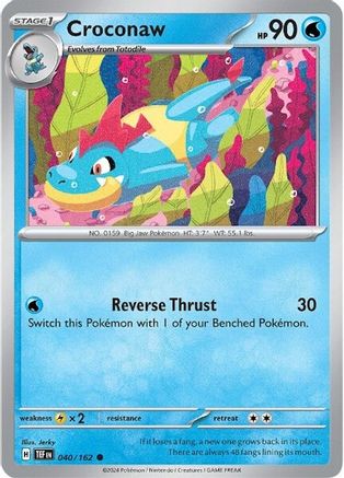 Croconaw (040/162) [SV05 Temporal Forces] - Common