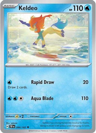 Keldeo (044/162) [SV05 Temporal Forces] - Uncommon