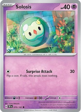 Solosis (070/162) [SV05 Temporal Forces] Reverse Holofoil - Common