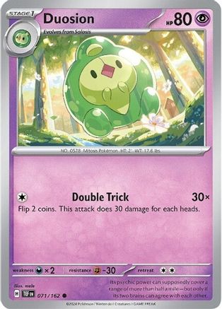 Duosion (071/162) [SV05 Temporal Forces] - Common