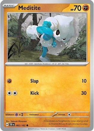 Meditite (082/162) [SV05 Temporal Forces] Reverse Holofoil - Common