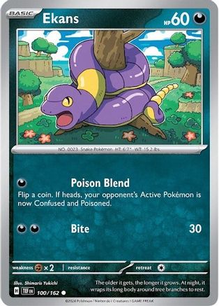 Ekans (100/162) [SV05 Temporal Forces] - Common