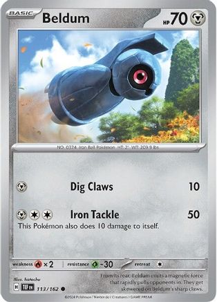Beldum (113/162) [SV05 Temporal Forces] Reverse Holofoil - Common