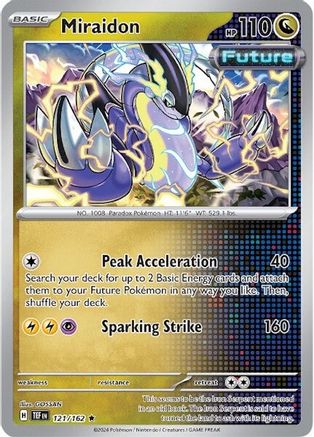 Miraidon (121/162) [SV05 Temporal Forces] Holofoil - Rare