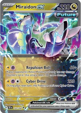 Miraidon ex (122/162) [SV05 Temporal Forces] Holofoil - Double Rare