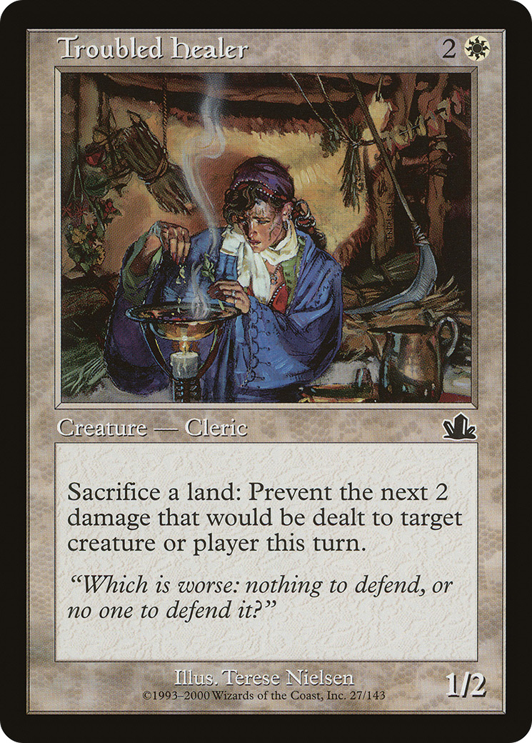 Troubled Healer (PCY-027) [Prophecy]