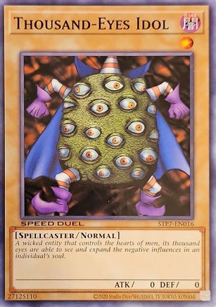 Thousand-Eyes Idol (Common) (STP7-EN016) - Speed Duel: Tournament Pack 7 Unlimited