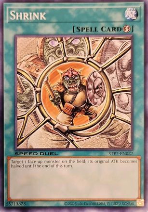 Shrink (Common) (STP7-EN027) - Speed Duel: Tournament Pack 7 Unlimited