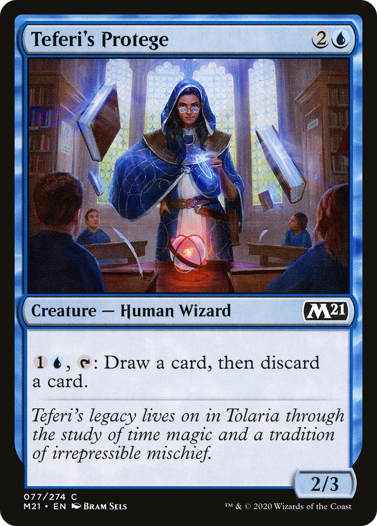Teferi's Protege (M21-077) [Core Set 2021] Foil