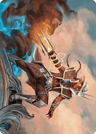 Annie Flash, the Veteran Art Card (ASOTJ-017) [Art Series: Outlaws of Thunder Junction]
