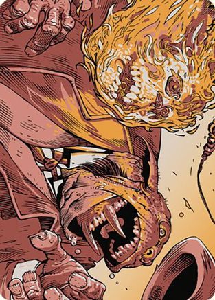 Skullcrack Art Card (ASOTJ-041) [Art Series: Outlaws of Thunder Junction]