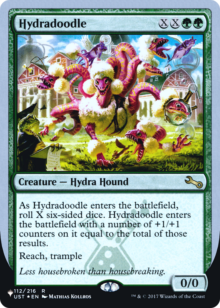 Hydradoodle (LIST-112/216) [The List (Unfinity Foil Edition)] Foil