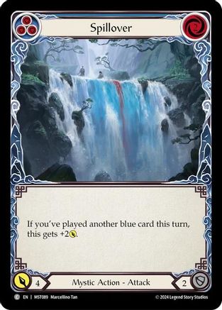 Spillover (MST089) - Part the Mistveil Rainbow Foil