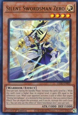 Silent Swordsman Zero (Ultra Rare) (LEDE-EN002) - Legacy of Destruction 1st Edition