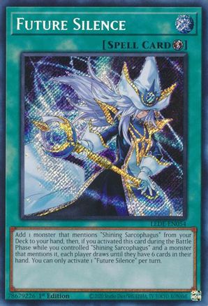 Future Silence (Secret Rare) (LEDE-EN054) - Legacy of Destruction 1st Edition