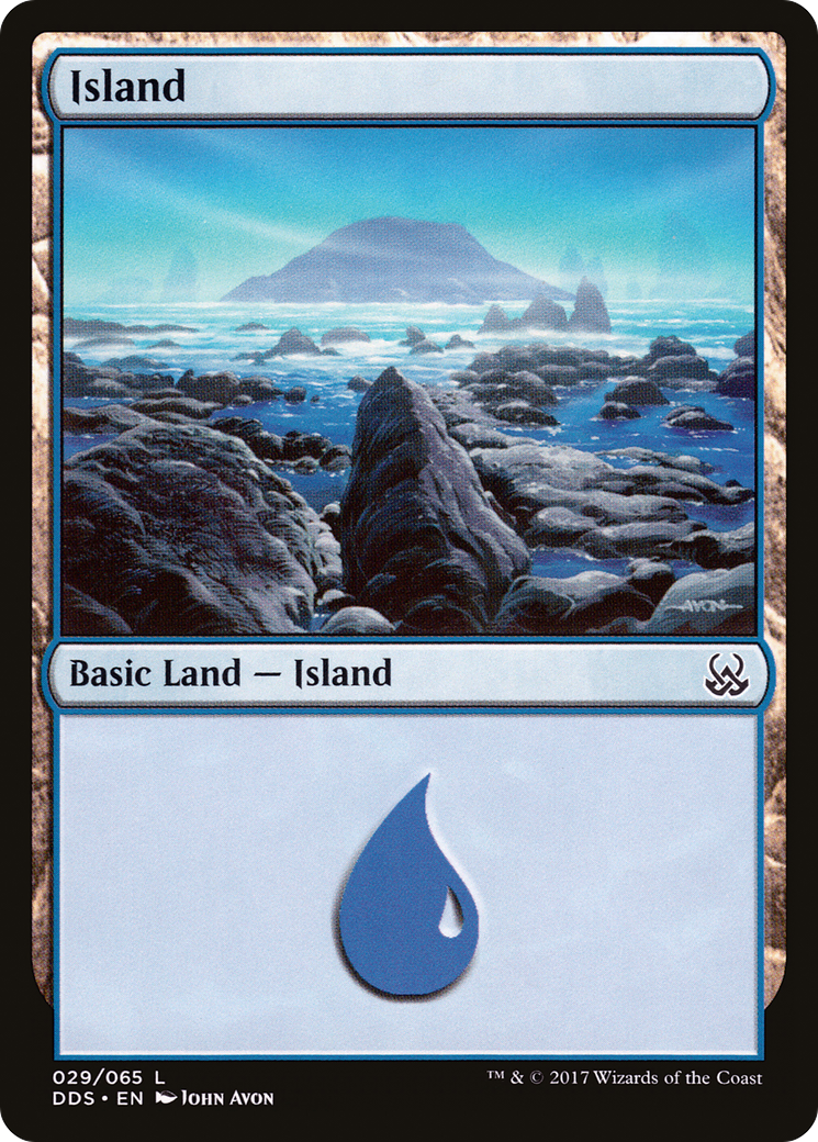 Island (DDS-029) [Duel Decks: Mind vs. Might]