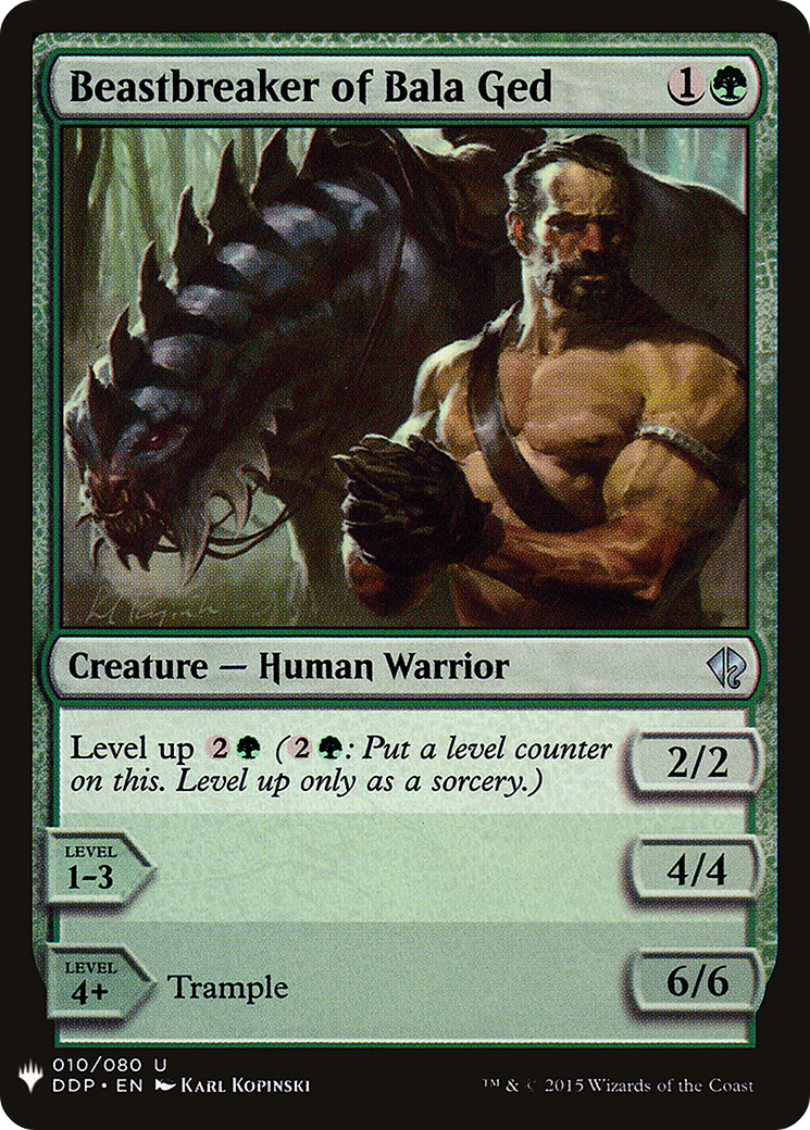 Beastbreaker of Bala Ged (LIST-010) [The List]