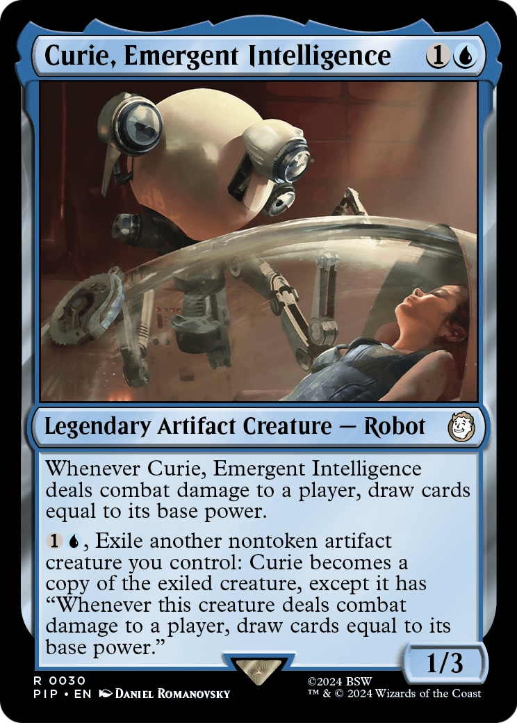 Curie, Emergent Intelligence (PIP-030) [Fallout] Foil