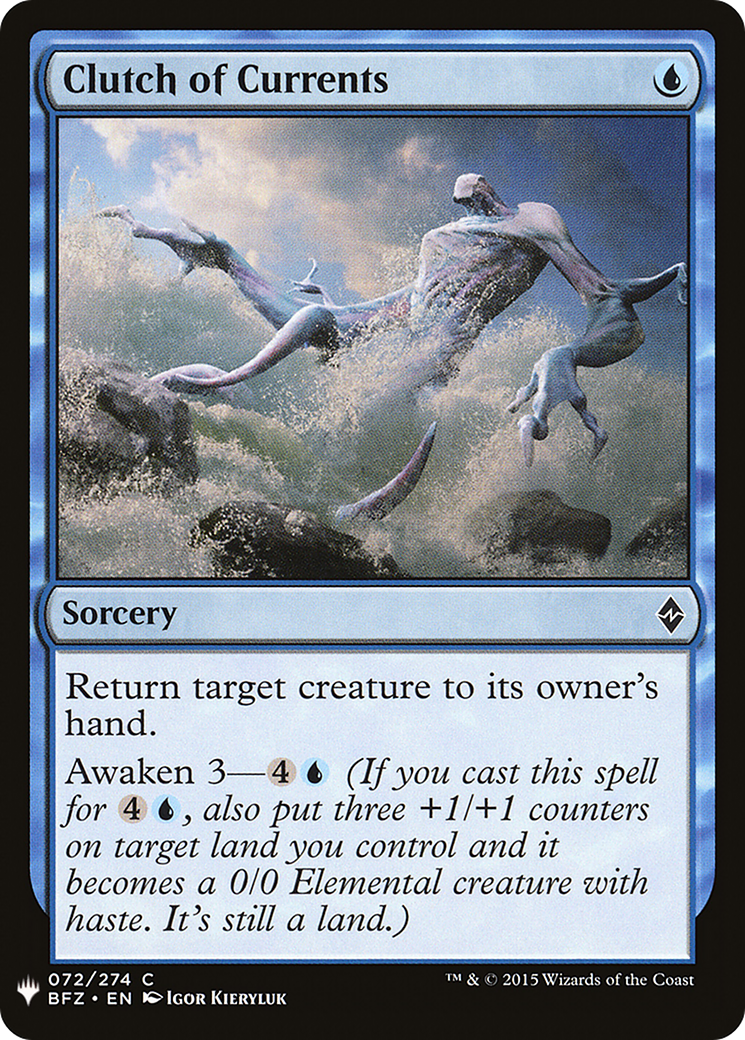 Clutch of Currents (LIST-072) [The List]
