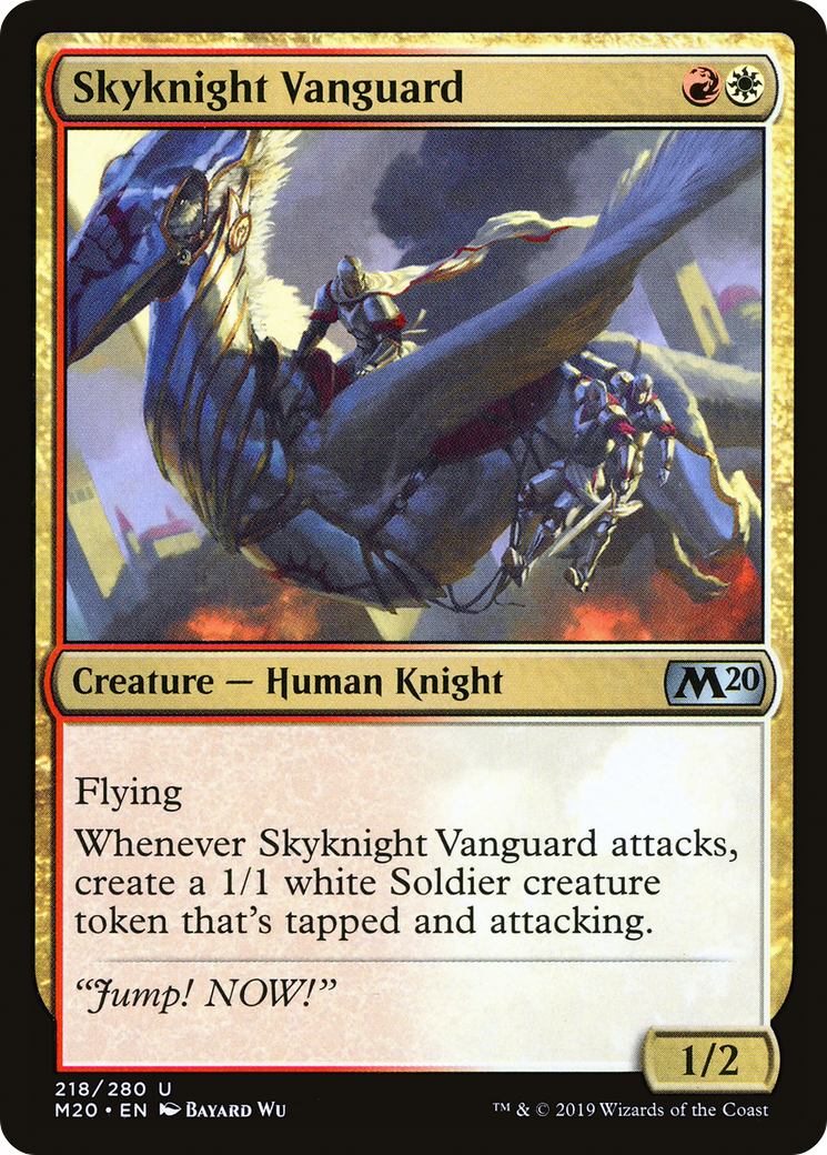 Skyknight Vanguard (M20-218) [Core Set 2020]
