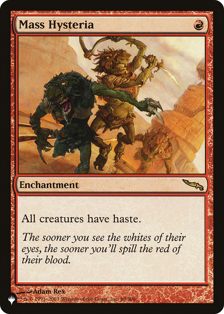 Mass Hysteria (LIST-99/306) [The List]