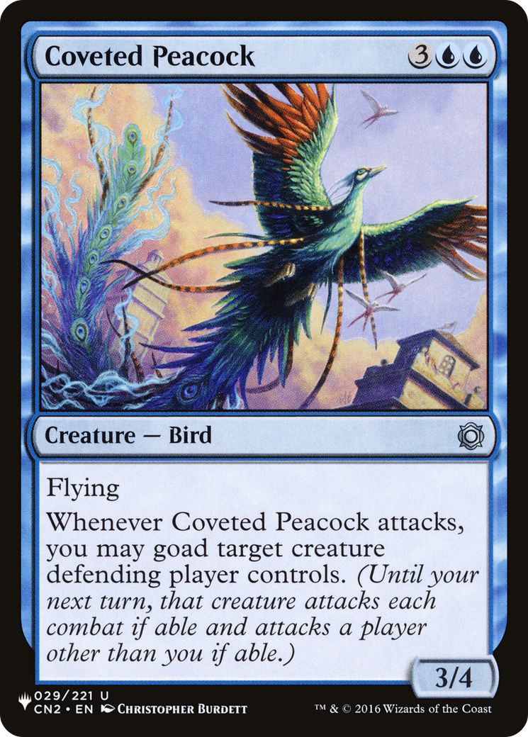 Coveted Peacock - The List [The List]