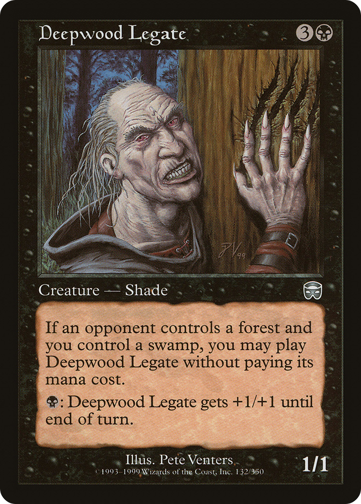 Deepwood Legate (MMQ-132) [Mercadian Masques] Foil