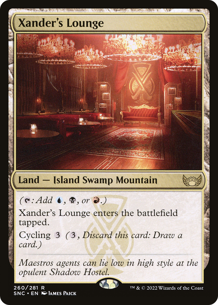 Xander's Lounge (SNC-260) [Streets of New Capenna]