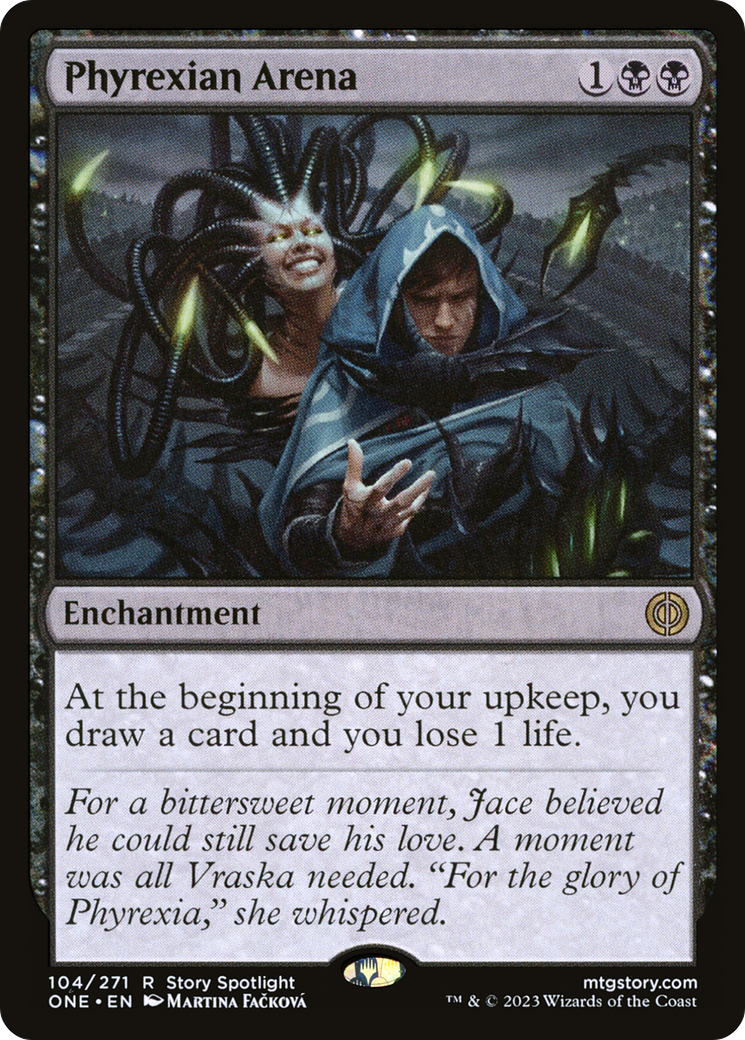 Phyrexian Arena (ONE-104) [Phyrexia: All Will Be One]