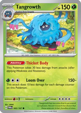 Tangrowth (002/167) [SV06 Twilight Masquerade] - Common