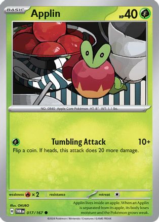 Applin (017/167) [SV06 Twilight Masquerade] - Common