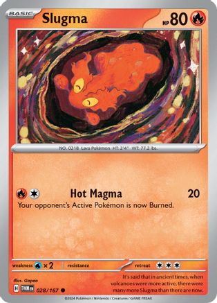 Slugma (028/167) [SV06 Twilight Masquerade] - Common